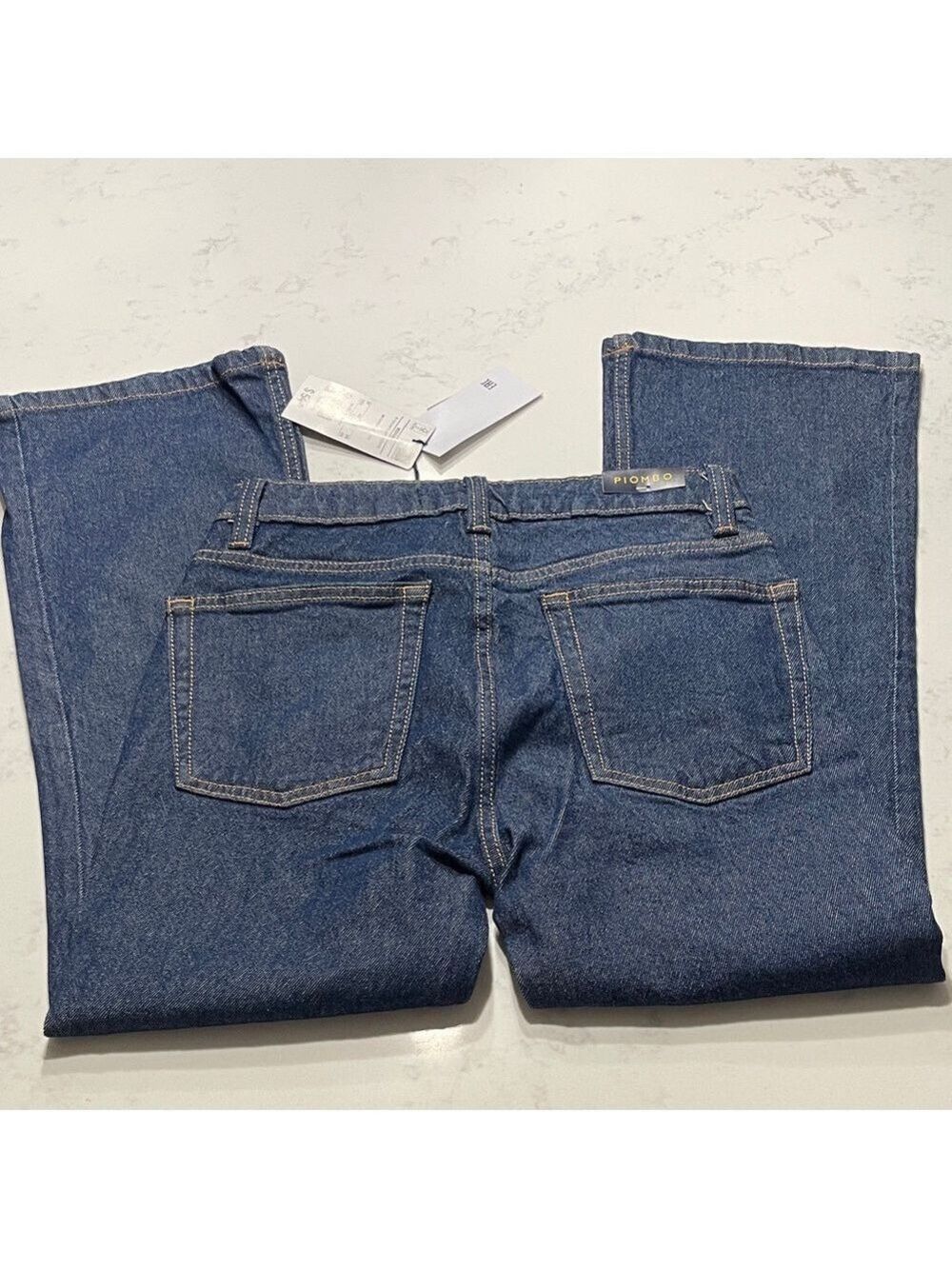 NWT Piombo Classic Flare Denim Jeans Size 6 - Picture 4 of 11